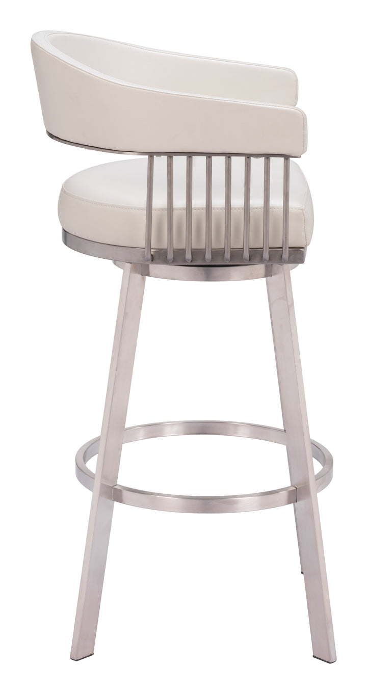 The Bantry Swivel Barstool White  Era and Style Inspired Home Decor 1