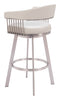 The Bantry Swivel Barstool White  Era and Style Inspired Home Decor 1