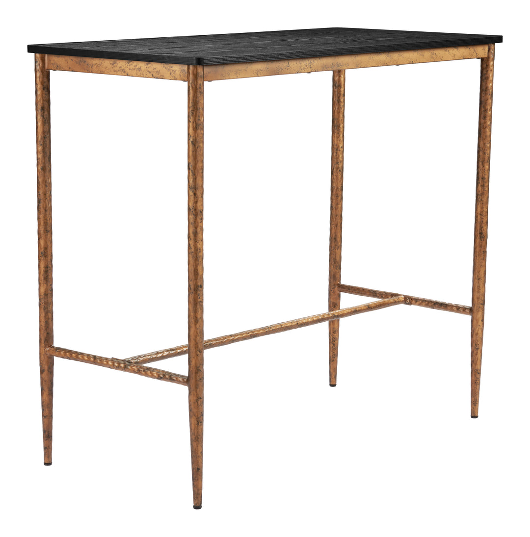 The Nida Bar Table Black & Bronze  Era and Style Inspired Home Decor 1