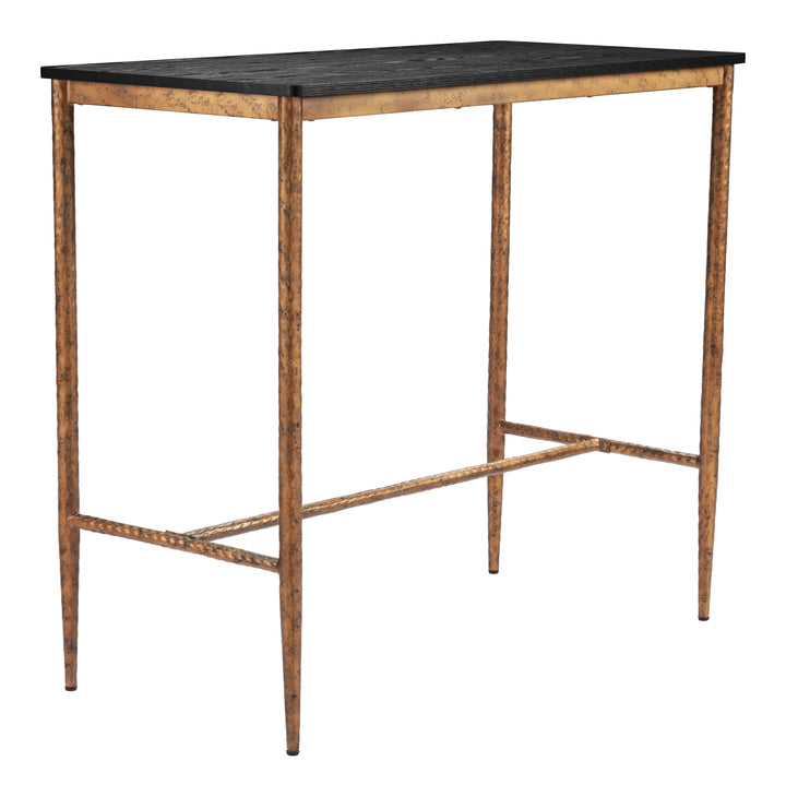 The Nida Bar Table Black & Bronze  Era and Style Inspired Home Decor 1