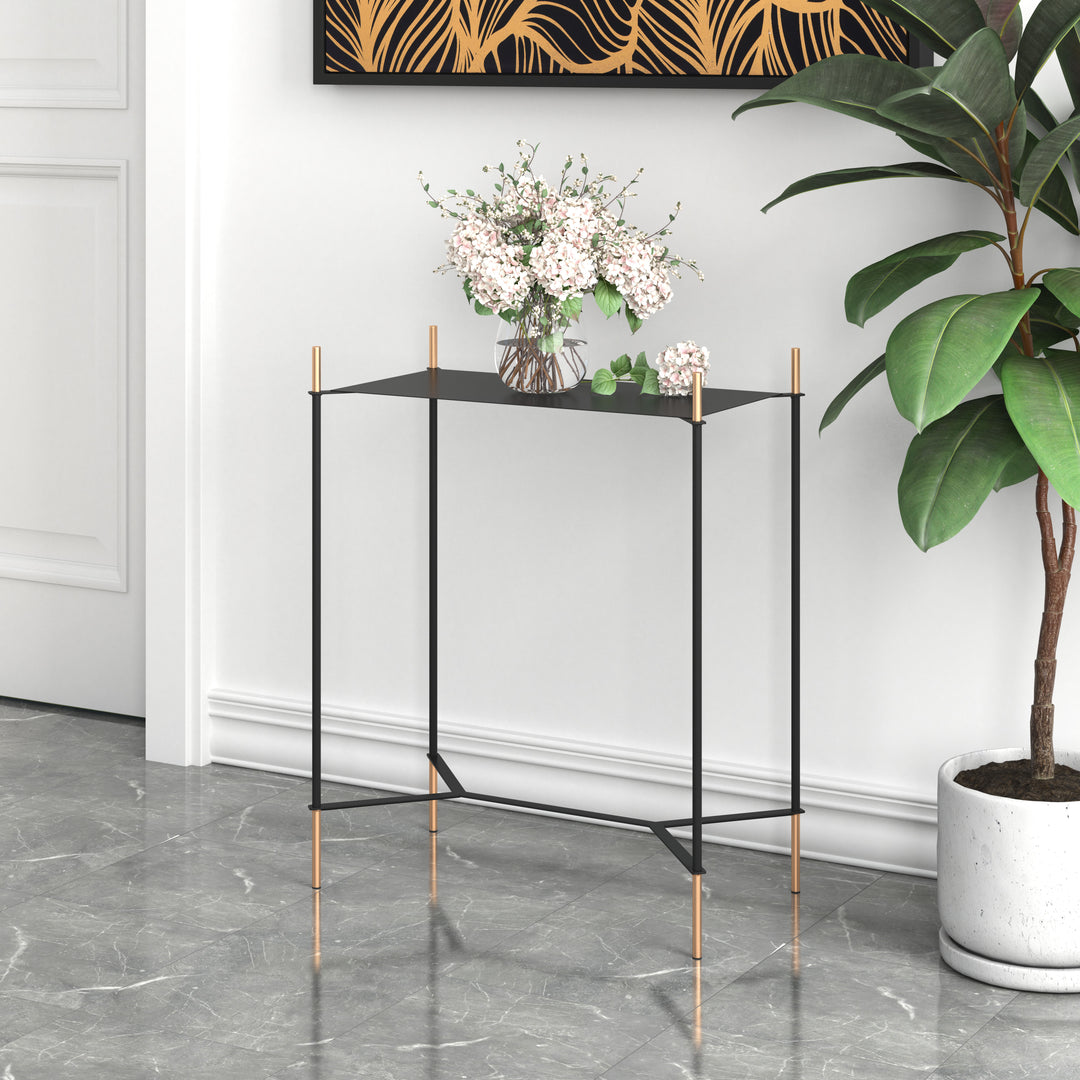 The Austin Side Table Black & Gold  Era and Style Inspired Home Decor 1