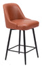 The Keppel Swivel Counter Stool Brown  Era and Style Inspired Home Decor 1