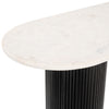 The Izola Console Table White & Black  Era and Style Inspired Home Decor 1