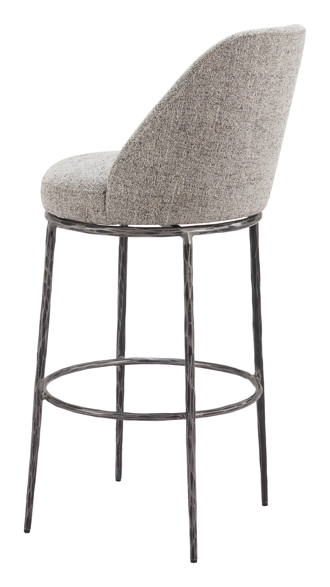 The Nordhavn Swivel Barstool Gray  Era and Style Inspired Home Decor 1