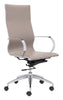 The Glider High Back Office Chair Taupe  Era and Style Inspired Home Decor 1