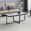 Minimalism Rectangle Coffee Table With Sintered Stone Top