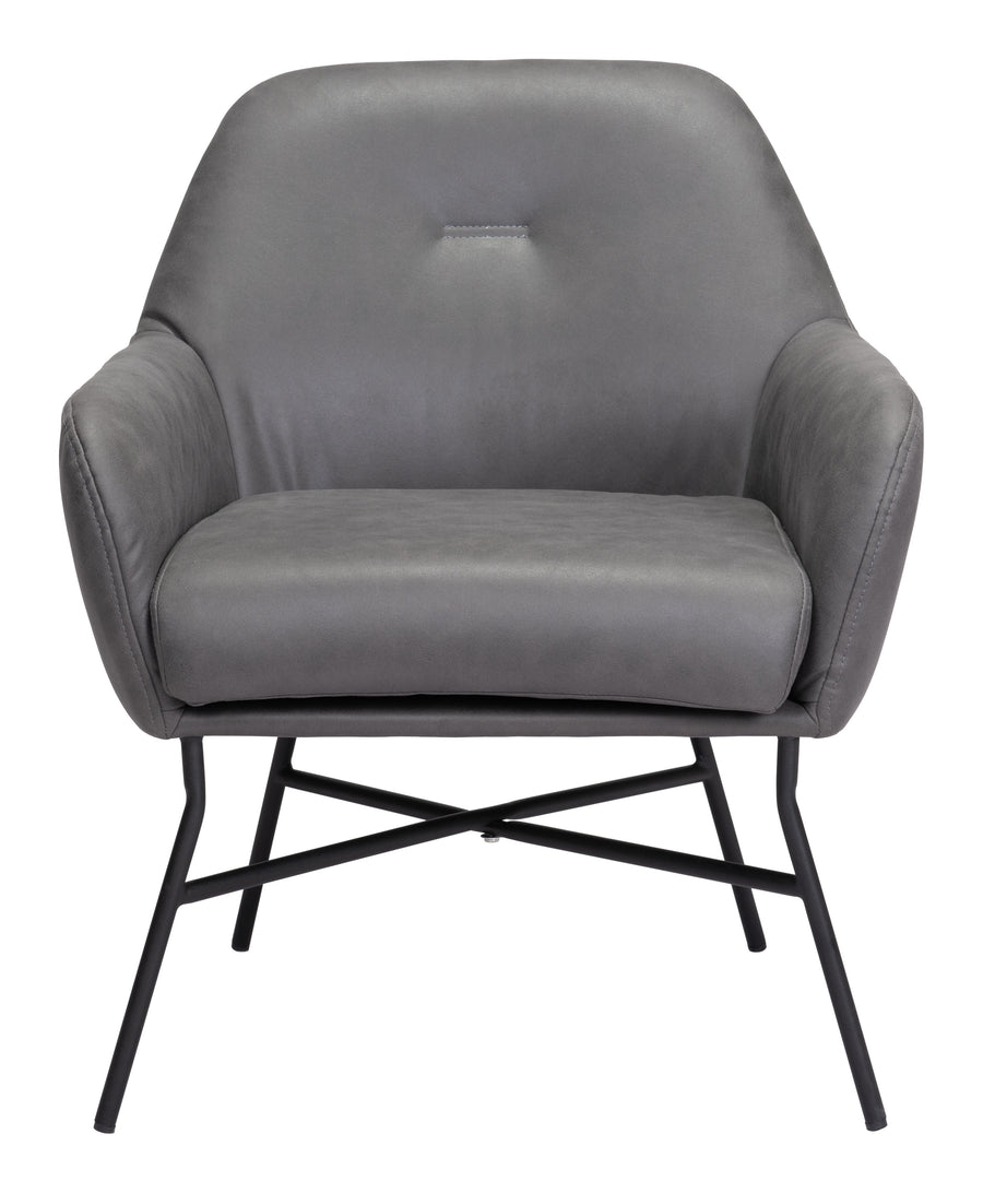 The Hans Accent Chair Vintage Gray  Era and Style Inspired Home Decor 1