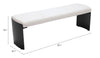 The Mur Bench White  Era and Style Inspired Home Decor 1