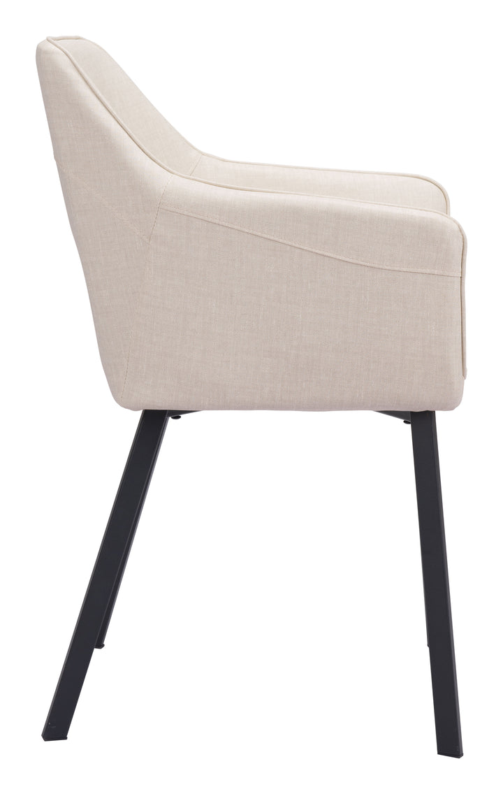 The Adage Dining Chair (Set of 2) Beige  Era and Style Inspired Home Decor 1