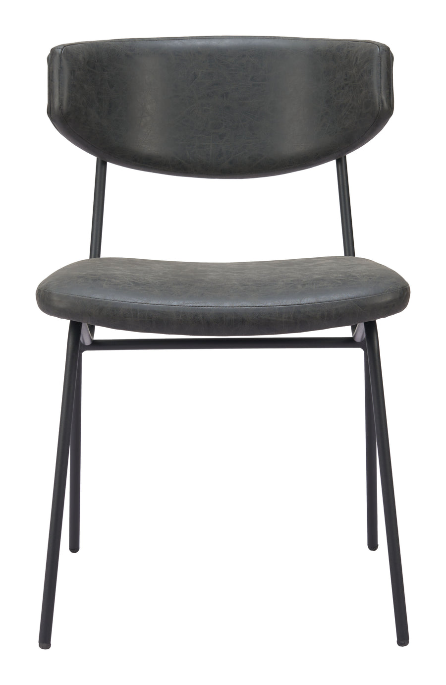 The Charon Dining Chair (Set of 2) Vintage Black  Era and Style Inspired Home Decor 1