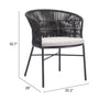 The Freycinet Dining Chair (Set of 2) Black  Era and Style Inspired Home Decor 1