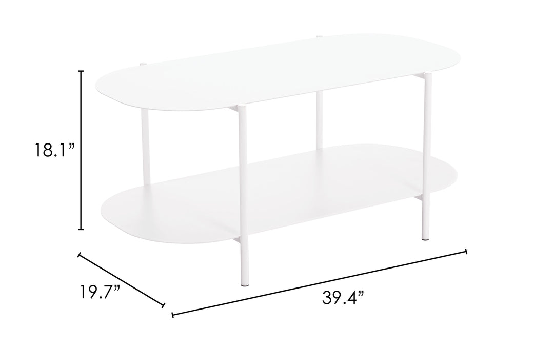 The Pullman Coffee Table White  Era and Style Inspired Home Decor 1