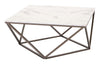 The Tintern Coffee Table White & Antique Bronze  Era and Style Inspired Home Decor 1