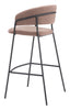 The Josephine Barstool (Set of 2) Brown  Era and Style Inspired Home Decor 1