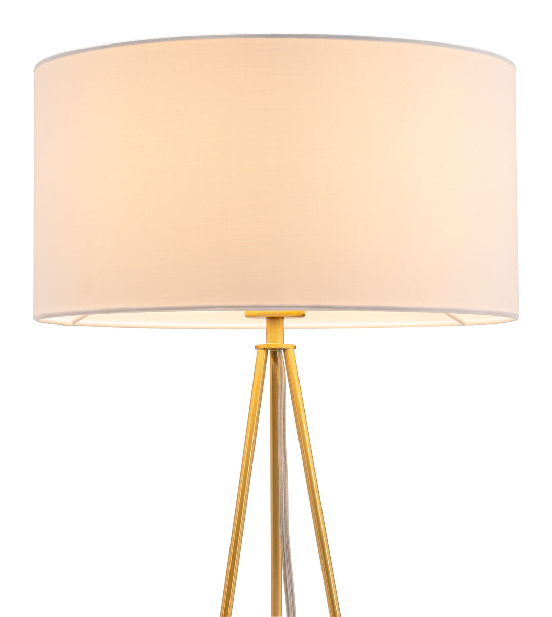 The Sascha Table Lamp White & Brass  Era and Style Inspired Home Decor 1