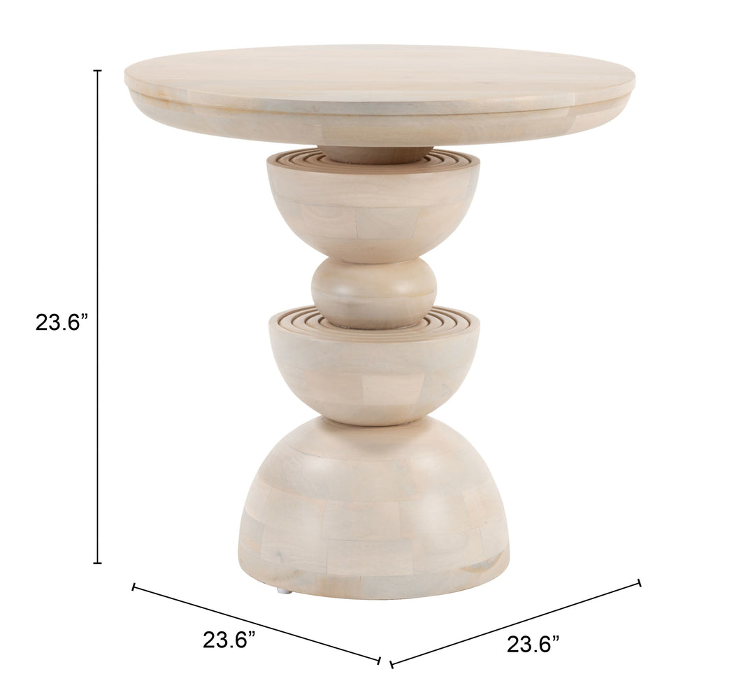 The Bilanka Accent Table Natural  Era and Style Inspired Home Decor 1