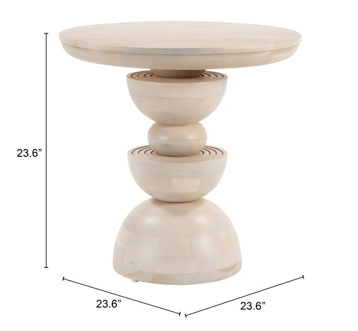 The Bilanka Accent Table Natural  Era and Style Inspired Home Decor 1