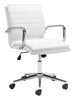 The Partner Office Chair White  Era and Style Inspired Home Decor 1