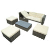 5-Piece Patio Wicker Furniture Set