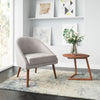 The Cruise Accent Chair Beige  Era and Style Inspired Home Decor 1