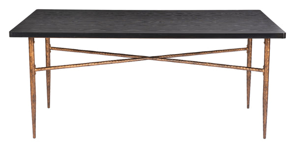 The Nida Dining Table Black & Bronze  Era and Style Inspired Home Decor 1