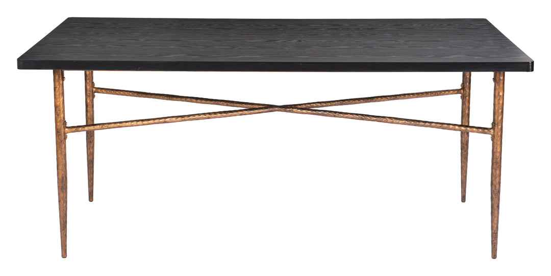 The Nida Dining Table Black & Bronze  Era and Style Inspired Home Decor 1