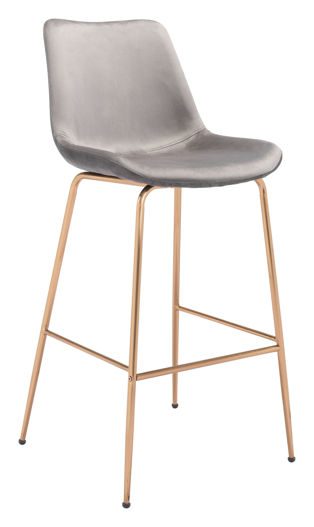 The Tony Barstool Gray & Gold  Era and Style Inspired Home Decor 1