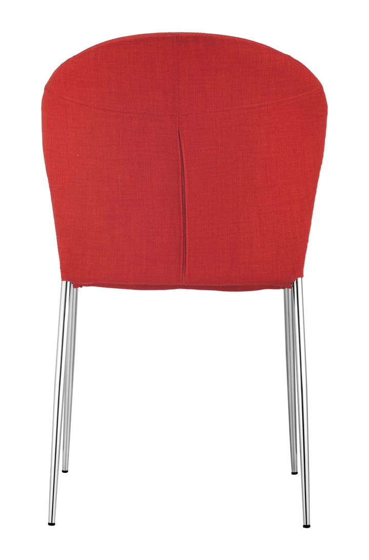 The Oulu Dining Chair (Set of 4) Tangerine  Era and Style Inspired Home Decor 1