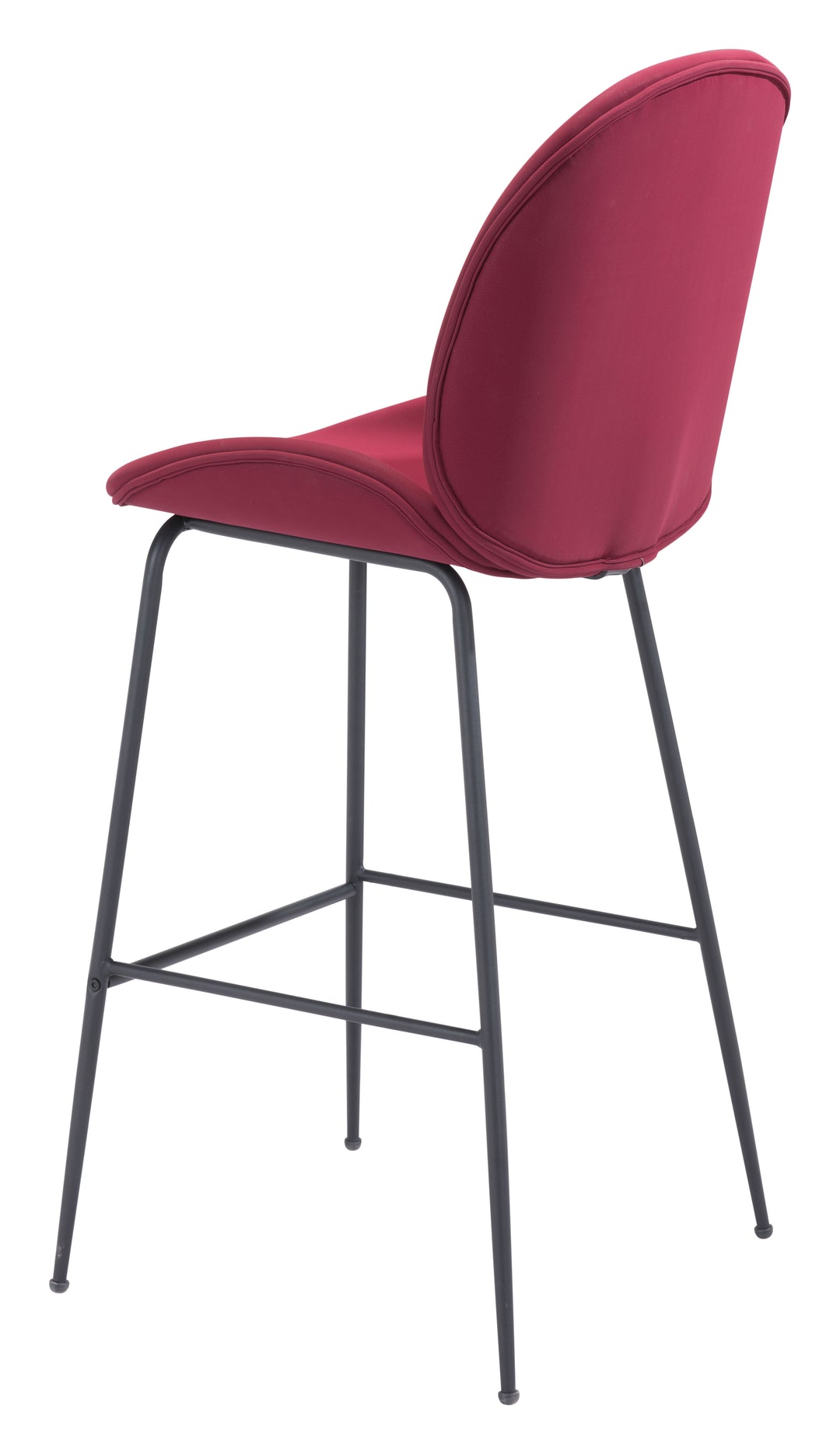 The Miles Barstool Red  Era and Style Inspired Home Decor 1