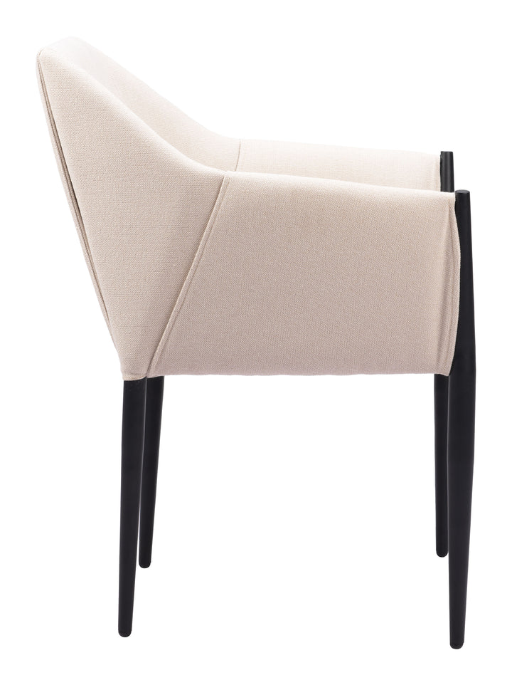 The Andover Dining Chair (Set of 2) Beige  Era and Style Inspired Home Decor 1