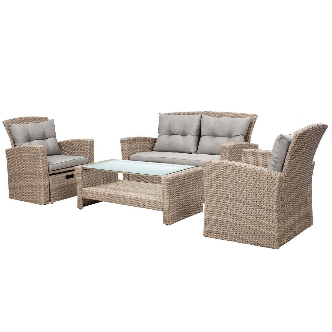 4-Piece Tengbian Outdoor Patio Furniture Set