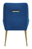 The Maxine Dining Chair Navy Blue & Gold  Era and Style Inspired Home Decor 1