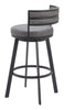 The Gimsby Swivel Barstool Gray  Era and Style Inspired Home Decor 1