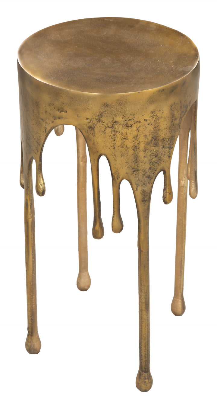 The Drip Accent Table Antique Brass  Era and Style Inspired Home Decor 1