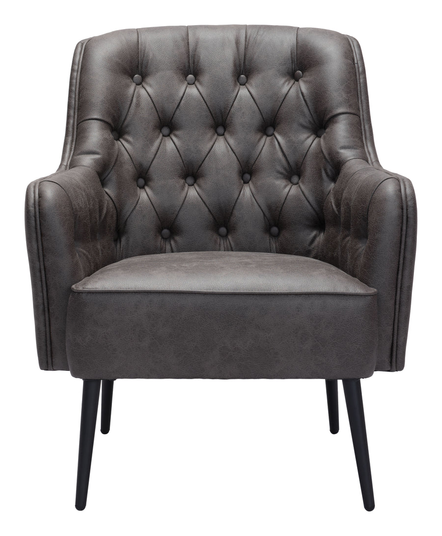 The Tasmania Accent Chair Vintage Black  Era and Style Inspired Home Decor 1