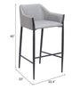 The Andover Barstool Slate Gray  Era and Style Inspired Home Decor 1