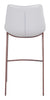 The Magnus Barstool (Set of 2) White & Walnut  Era and Style Inspired Home Decor 1