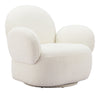 The Pilka Swivel Chair White  Era and Style Inspired Home Decor 1