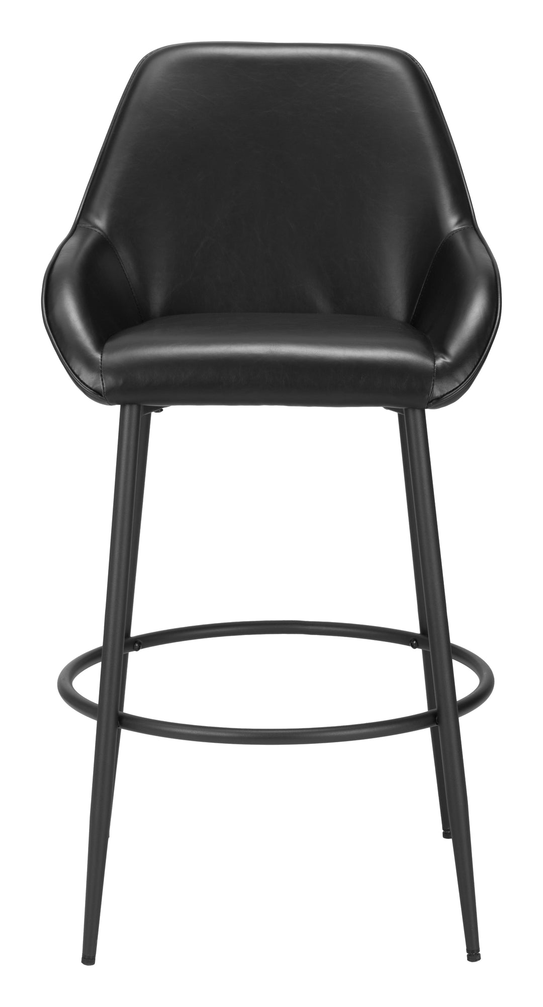 The Vila Barstool (Set of 2) Black  Era and Style Inspired Home Decor 1