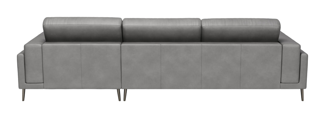 The Bliss RAF Chaise Sectional Gray  Era and Style Inspired Home Decor 1