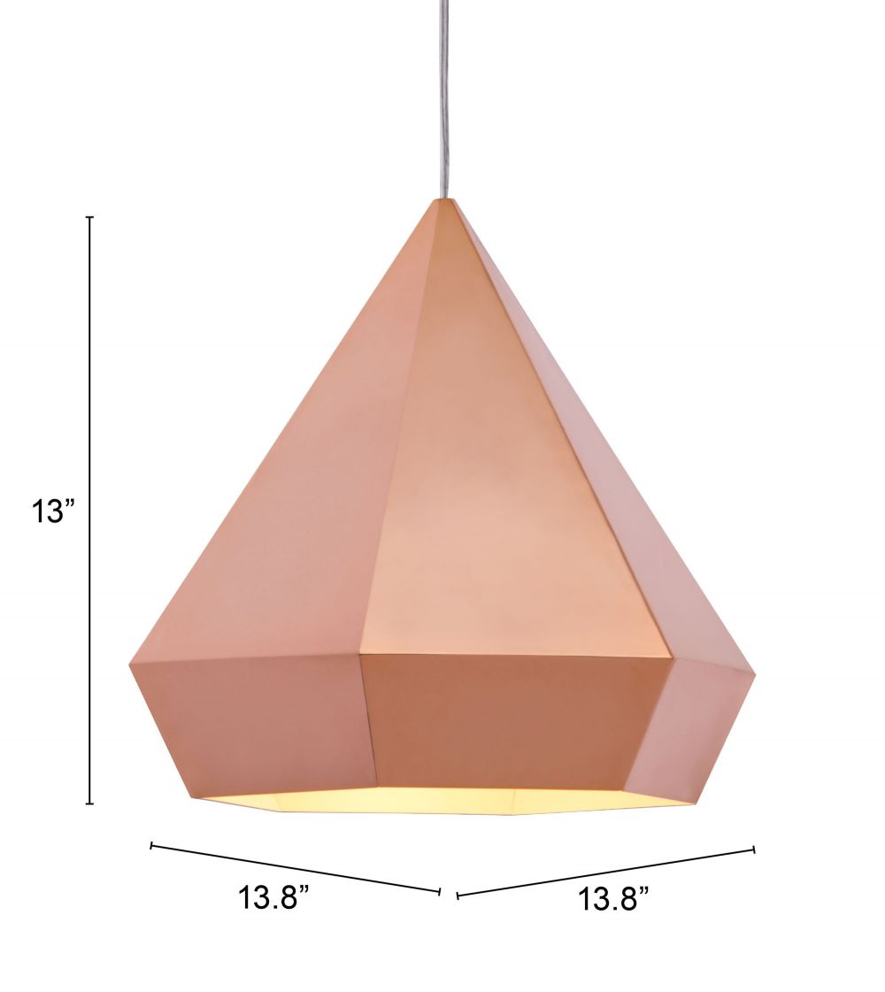 The Forecast Ceiling Lamp Rose Gold  Era and Style Inspired Home Decor 1