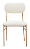 The Sydhavnen Dining Chair Cream & Gold  Era and Style Inspired Home Decor 1