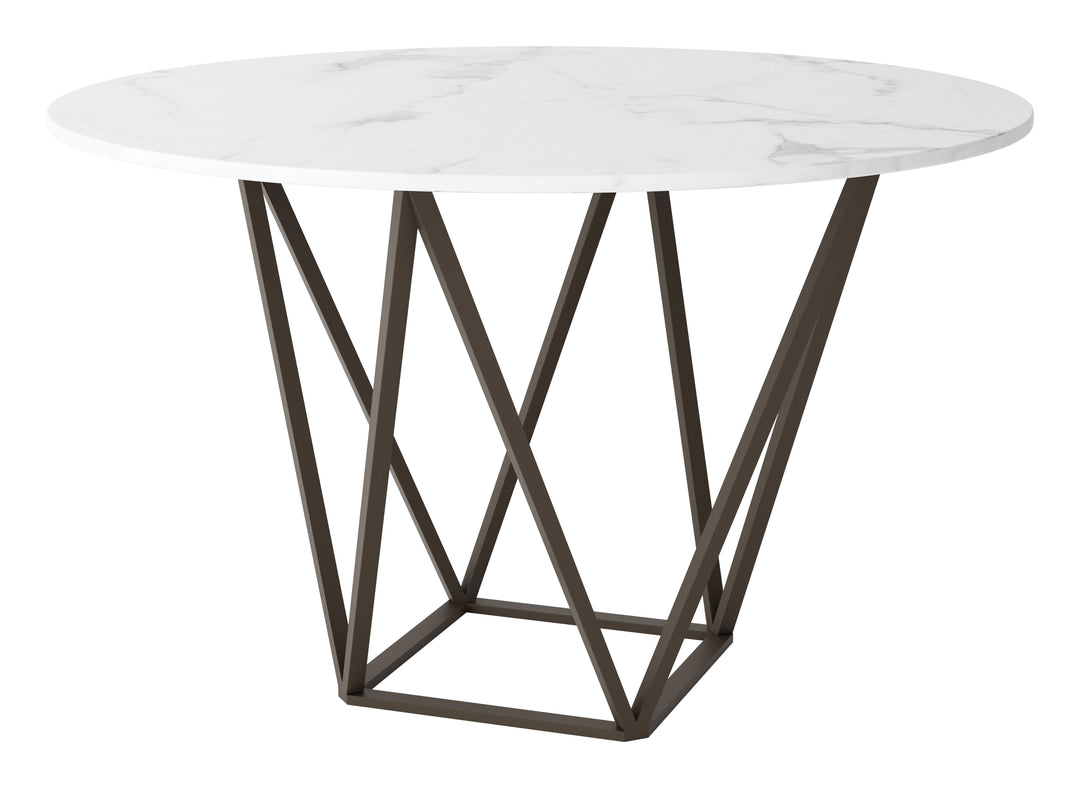 The Tintern Dining Table White & Antique Bronze  Era and Style Inspired Home Decor 1