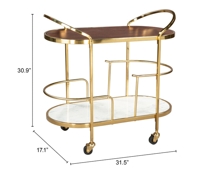 The Antalya Bar Cart Multicolor  Era and Style Inspired Home Decor 1