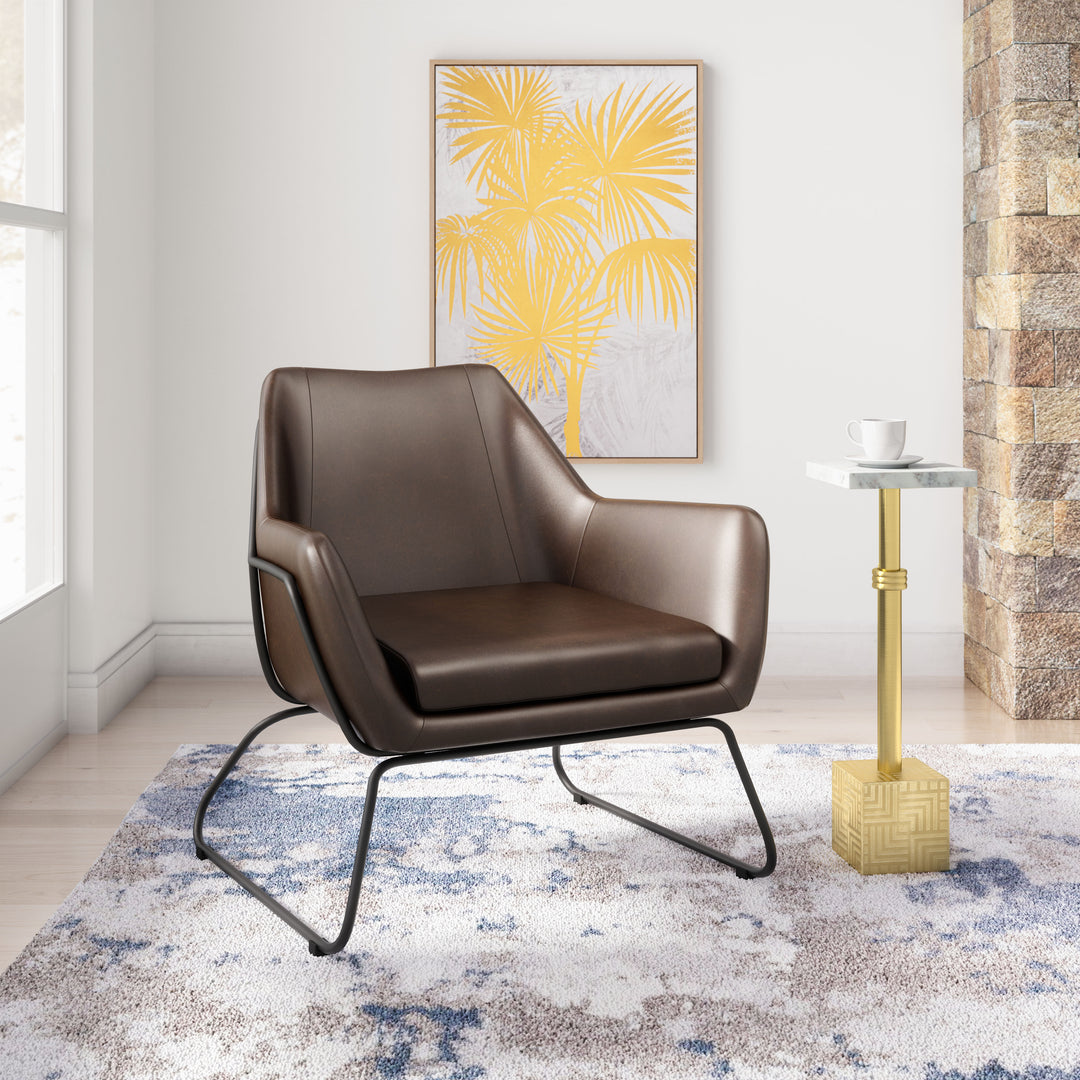 The Jose Accent Chair Brown  Era and Style Inspired Home Decor 1