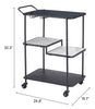 The Constanza Bar Cart Black  Era and Style Inspired Home Decor 1