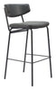 The Charon Barstool (Set of 2) Vintage Black  Era and Style Inspired Home Decor 1