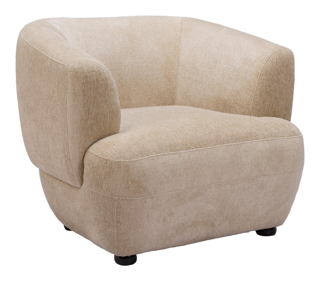 The Bekker Accent Chair Golden Beige  Era and Style Inspired Home Decor 1