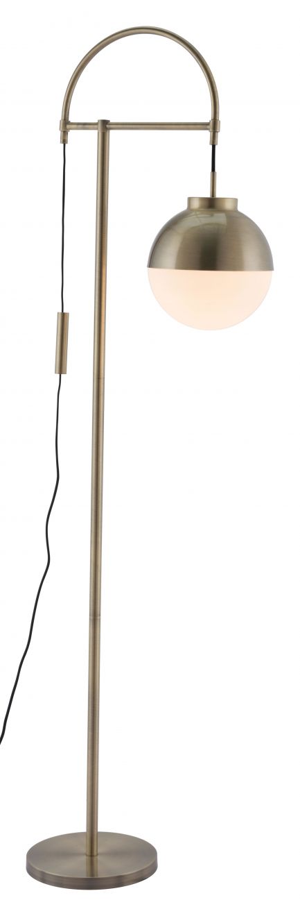 The Waterloo Floor Lamp White & Bronze  Era and Style Inspired Home Decor 1