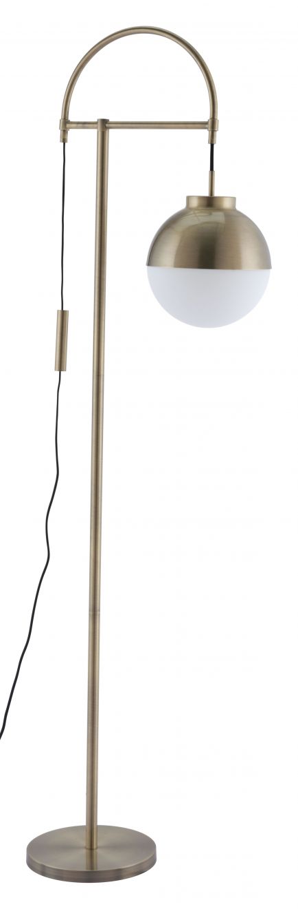 The Waterloo Floor Lamp White & Bronze  Era and Style Inspired Home Decor 1